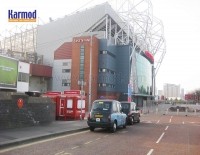 Kiosks Storbritannien “Manchester Old Trafford” och “Camp Nou stadion