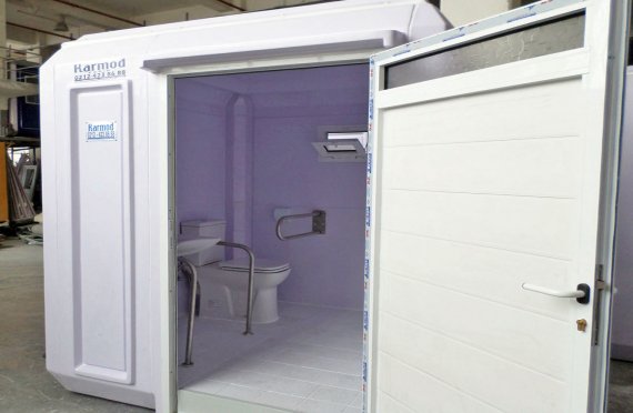 215x215 Portabel Handikappet Toalett Stuga