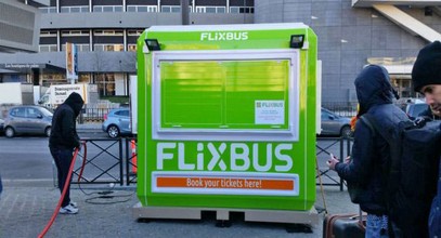 Flixbus biljettbås i Frankrike från Karmod