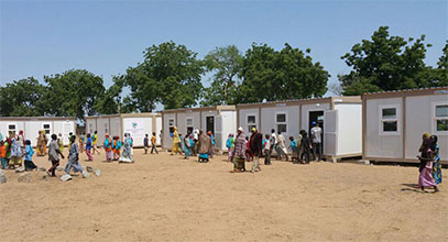 Nigeria mobil klassrum & skolprojekt