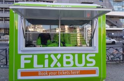 Flixbus biljettbås i Frankrike från Karmod