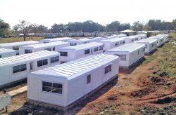 Karmod läger i Nigeria för FN: s fredsbevarare