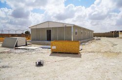 Produktionen av prefabricerad byggnad för oljeutvinningsplats i Libyen avslutades 