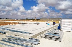 Produktionen av prefabricerad byggnad för oljeutvinningsplats i Libyen avslutades 