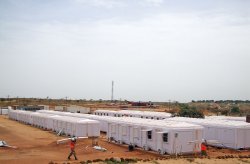 Installation av den administrationsbyggnaden avslutades i Senegal